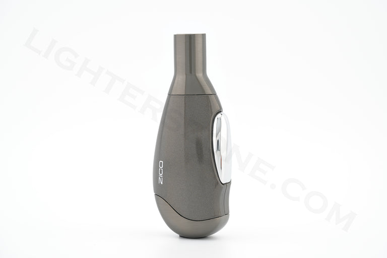 Zico torch lighter single torch refillable adjustable flame model mt06 black
