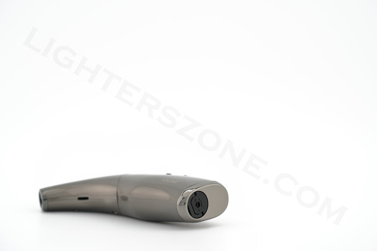Zico torch lighter single torch refillable adjustable flame model mt 20 black