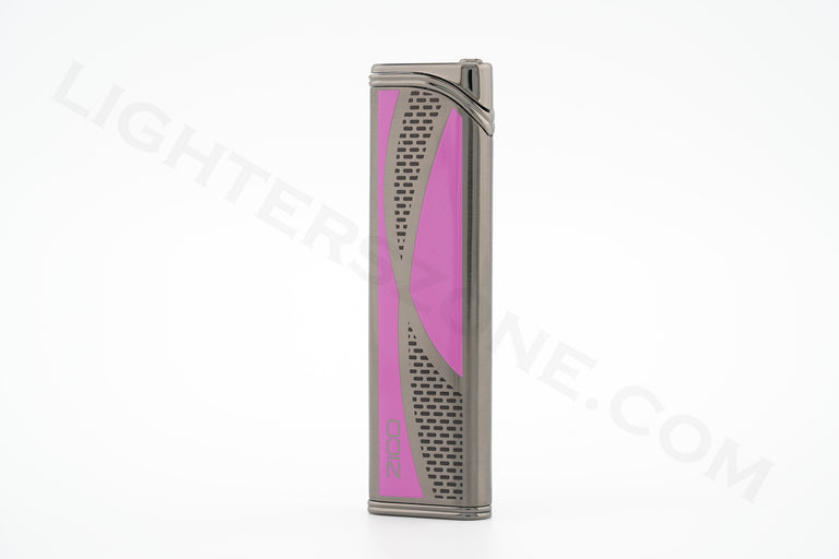 Zico torch lighter windproof flame refillable adjustable flame model ZD 09 Chrome
